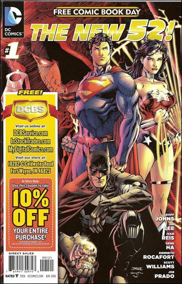 DC Comics - The New 52 FCBD Special Edition issue 1-B DCBS Cover