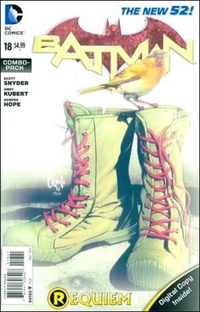 Batman (2011) issue 18-C Unbagged Greg Capullo Cover Combo Pack