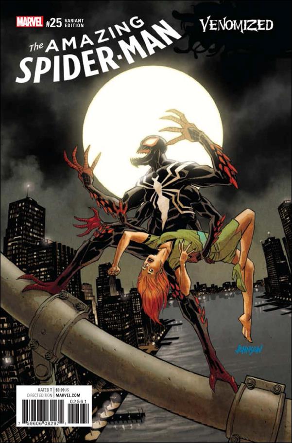 Amazing Spider-Man (2015) issue 25-C Dave Johnson Venomized Cover