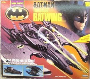 Dark Knight Collection Vehicles figure 9 Turbojet Batwing