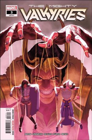 Mighty Valkyries issue 3 Mattia de Iulis Cover