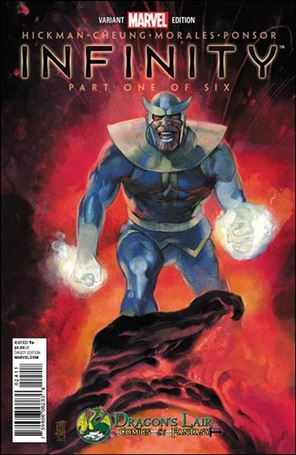 Infinity issue 1-O Alex Maleev Dragon's Lair Cover