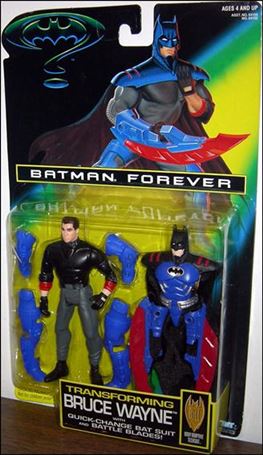 Batman Forever figure 8 Transforming Bruce Wayne