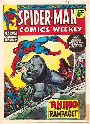 Spider-Man: Comics Weekly (UK) issue 37