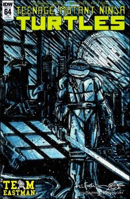Teenage Mutant Ninja Turtles (2011) issue 64-D Kevin Eastman Fan Club Cover 1/500