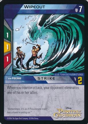 Pirates of the Caribbean - Dead Man's Chest (Base Set) card PDC080 Wipeout