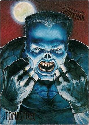 Fleer Ultra Spider-Man (Base Set) card 59 Tombstone