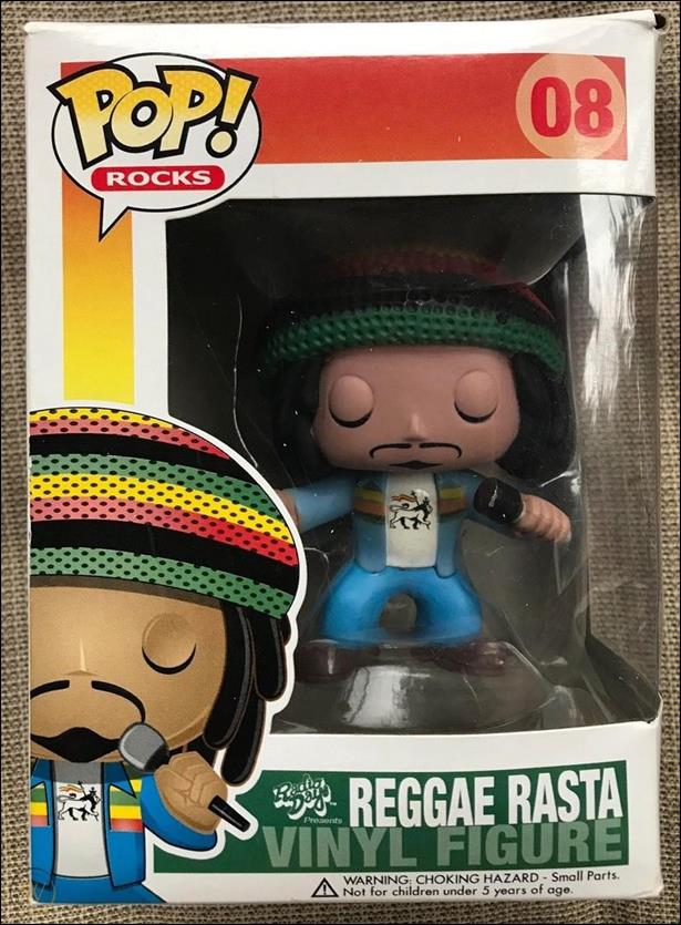 Pop! Rocks figure 8 Reggae Rasta