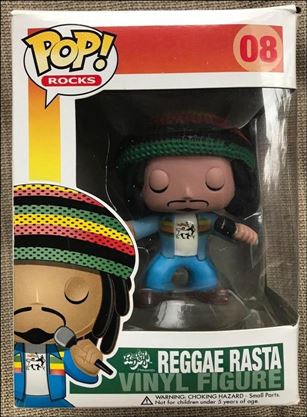 Pop! Rocks figure 8 Reggae Rasta