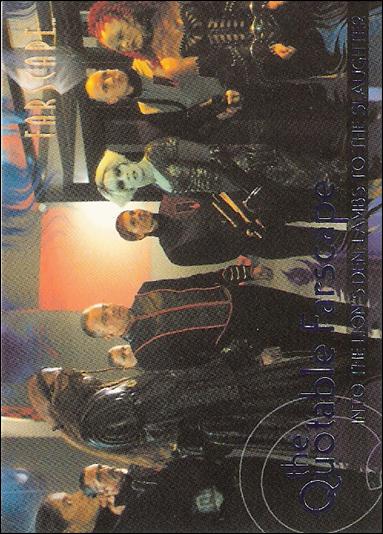 Farscape: Season Three (Quotable Farscape Subset) card Q42 Into the Lion's Den: Lambs to the Slaughter