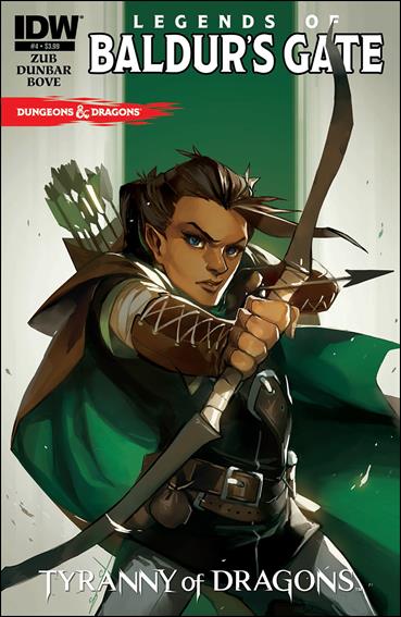 Dungeons & Dragons: Legends of Baldur's Gate issue 4 Sarah Stone Cover