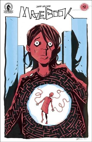 Mazebook issue 2 Jeff Lemire Cover