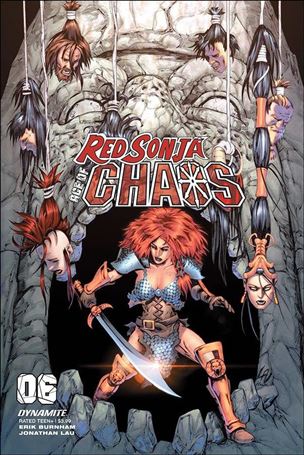 Red Sonja: Age of Chaos issue 6-F Jonathan Lau Cover