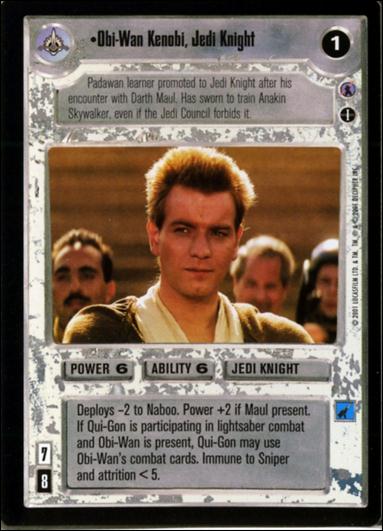 Star Wars: Reflections III (Base Set) card 129 Obi-Wan Kenobi, Jedi Knight