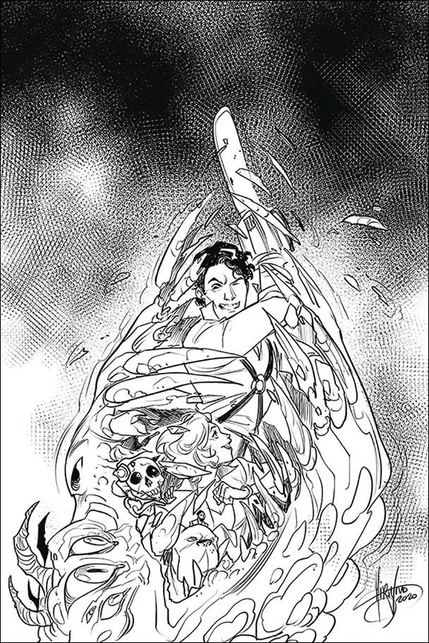 Death to the Army of Darkness issue 5-I Mirka Andolfo 1:20 Black & White Virgin Cover