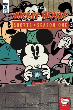 Mickey Mouse Shorts: Season One issue 2-B Final Frame Subscription Cover