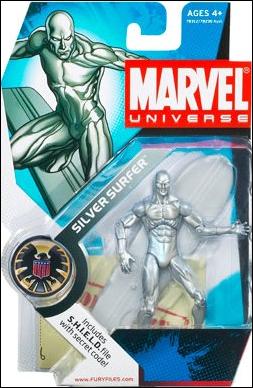 Marvel Universe (Series 1) figure 003 Silver Surfer