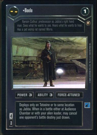 Star Wars: Reflections II: Expanding the Galaxy (Base Set) card 3 Boelo