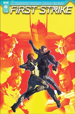 First Strike issue 6-C Alex Ronald Cover