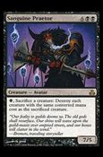 Magic the Gathering: Guildpact (Base Set) card 60 Sanguine Praetor