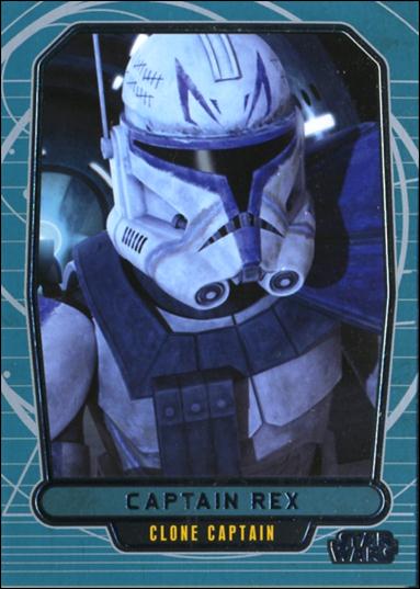 Star Wars Galactic Files (Base Set) card 233 Captain Rex Clone Captain