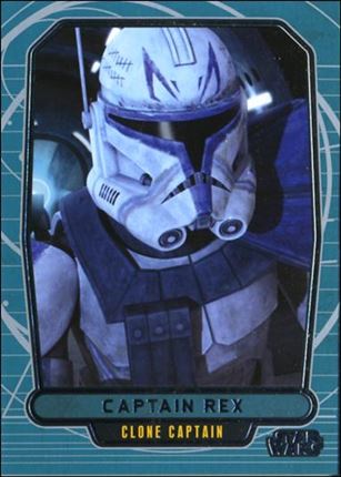 Star Wars Galactic Files (Base Set) card 233 Captain Rex Clone Captain
