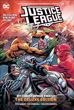 Justice League by Christopher Priest: The Deluxe Edition Cover Image 1