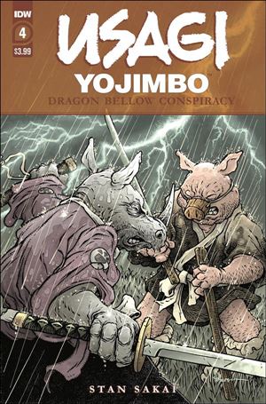 Usagi Yojimbo: Dragon Bellow Conspiracy issue 4
