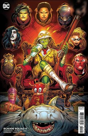 Suicide Squad (2021) issue 11-B JonBoy Meyers Cardstock Cover