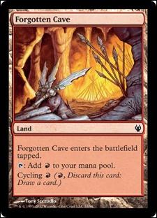 Magic the Gathering: Duel Decks: Izzet vs. Golgari (Base Set) card 33 Forgotten Cave