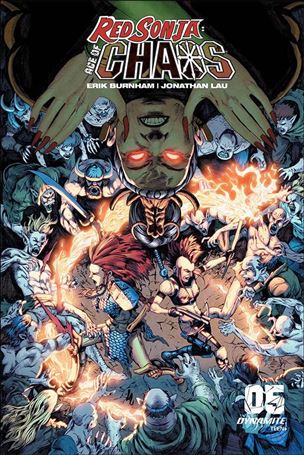 Red Sonja: Age of Chaos issue 5-F Jonathan Lau Cover