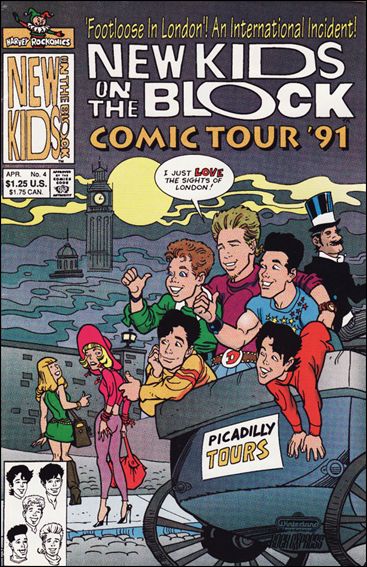 New Kids on the Block Comic Tour '90 issue 4