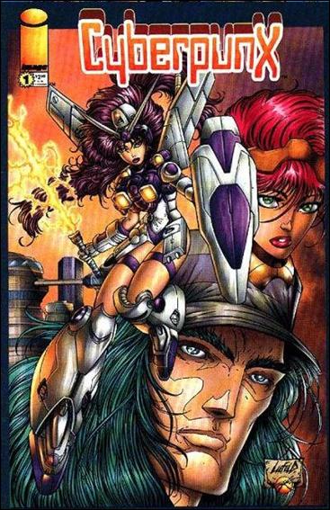 CyberpunX issue 1-D Rob Liefeld Cover
