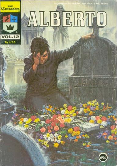 Crusaders (1974) issue 12-B 69 Cent Price Cover