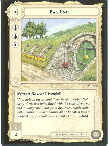 Middle-Earth: The Wizards (Base Set) card 37 Bag End
