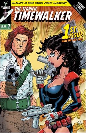 Ivar, Timewalker issue 7-C Robert Gill 1:20 Platinum Age Cover 