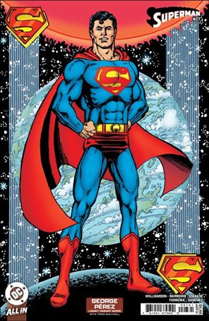 Superman (2023) issue 27-F George Pérez Legacy Cardstock Cover