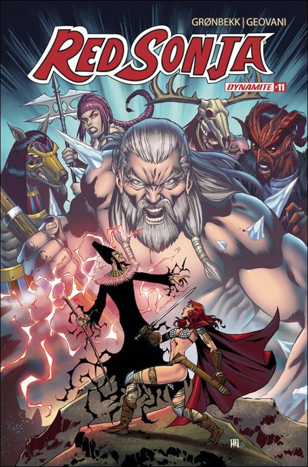 Red Sonja (2023) issue 11-D Walter Geovani Cover