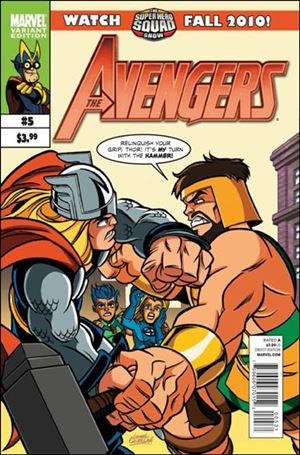 Avengers (2010) issue 5-B Leonel Castellani 1:15 
