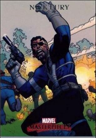 2007 Marvel Masterpieces (Base Set) card 62 Nick Fury