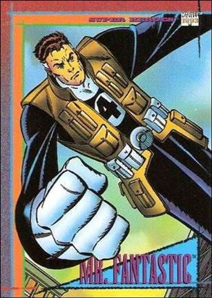 Marvel Universe: Series 4 (Base Set) card 73 Mister Fantastic