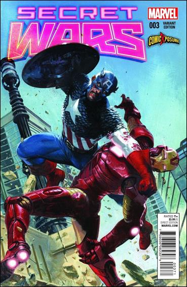 Secret Wars issue 3-H Gabriele Dell'Otto ComicXposure Cover