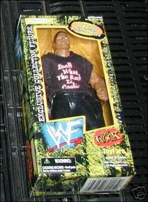 Wizard/Toyfare Magazine Exclusive Figures figure 32 The Rock (Toyfare #28 Mailaway)