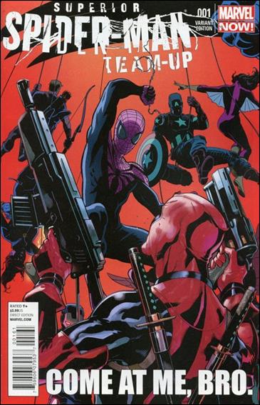 Superior Spider-Man Team-Up issue 1-E Paolo Rivera & Terry Dodson Deadpool Cover