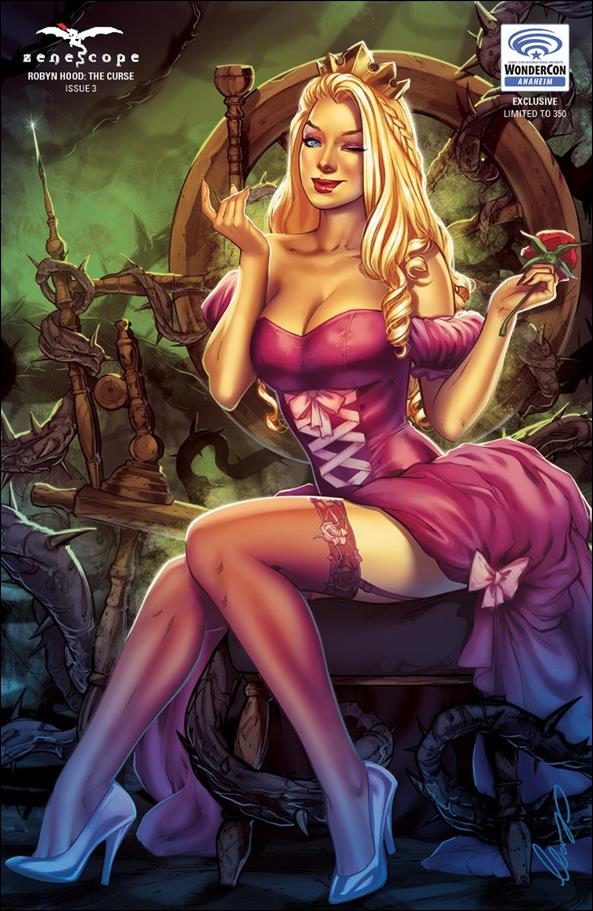 Robyn Hood: The Curse issue 3-G Elias Chatzoudis WonderCon Cover 1/350