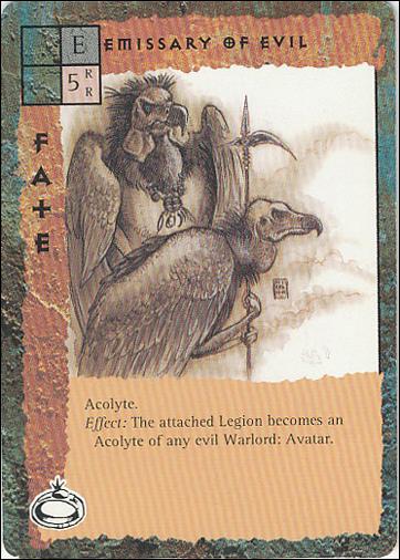 Blood Wars: Powers & Proxies (Base Set) card 36 Emissary of Evil