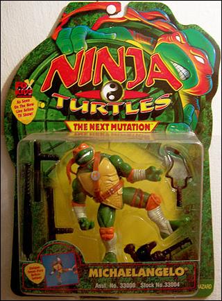 Ninja Turtles: The Next Mutation figure 3 Michaelangelo