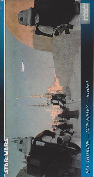 Star Wars Widevision (Base Set) card 48 Ext. Tatooine - Mos Eisley - Street
