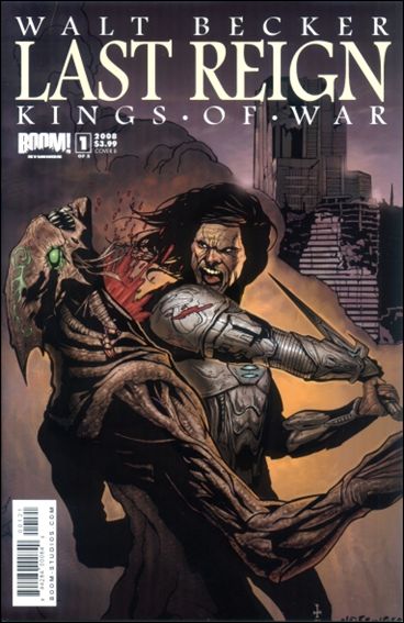 Last Reign issue 1-B John Nofsinger Cover