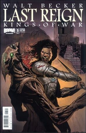 Last Reign issue 1-B John Nofsinger Cover